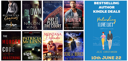 Bestselling Kindle Deals and Author Book Offers 10th June 2022