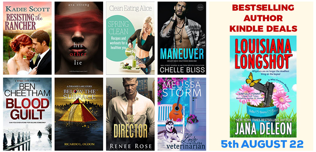 Bestselling Author Kindle Deals and Book Offers 5th August 2022