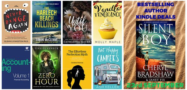 Bestselling Author Kindle Deals 23rd September 2022