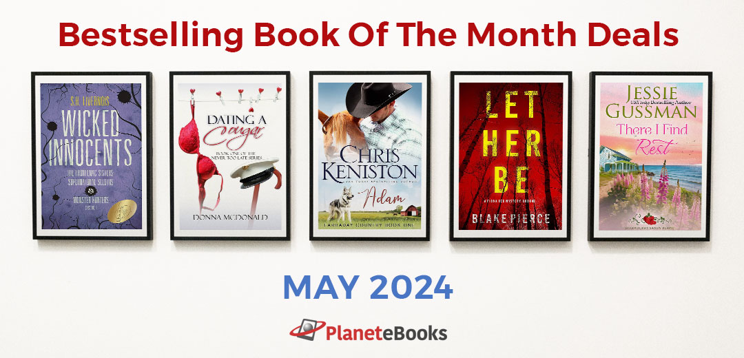 Bestselling Books of the Month Author Deals May 2024