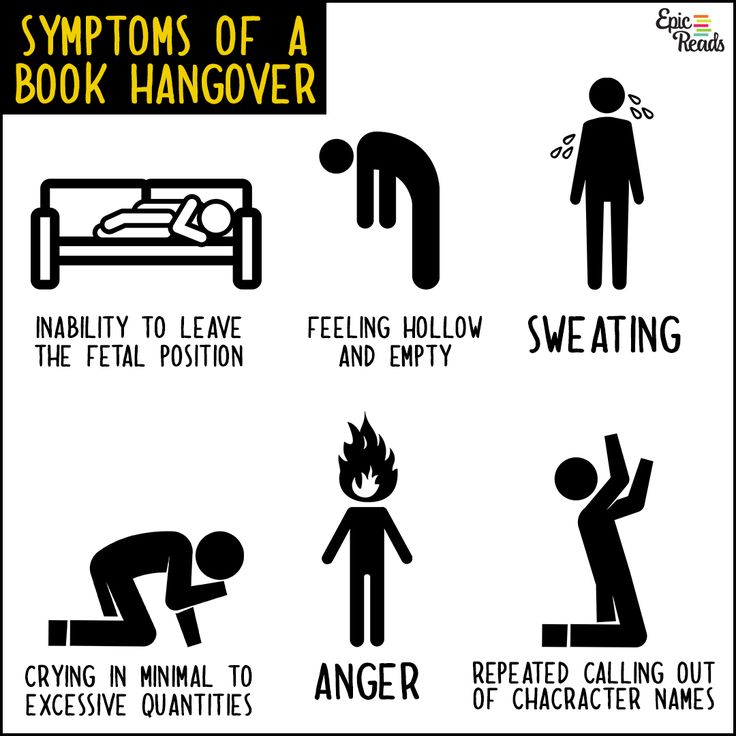 Nothing worse than a book hangover!